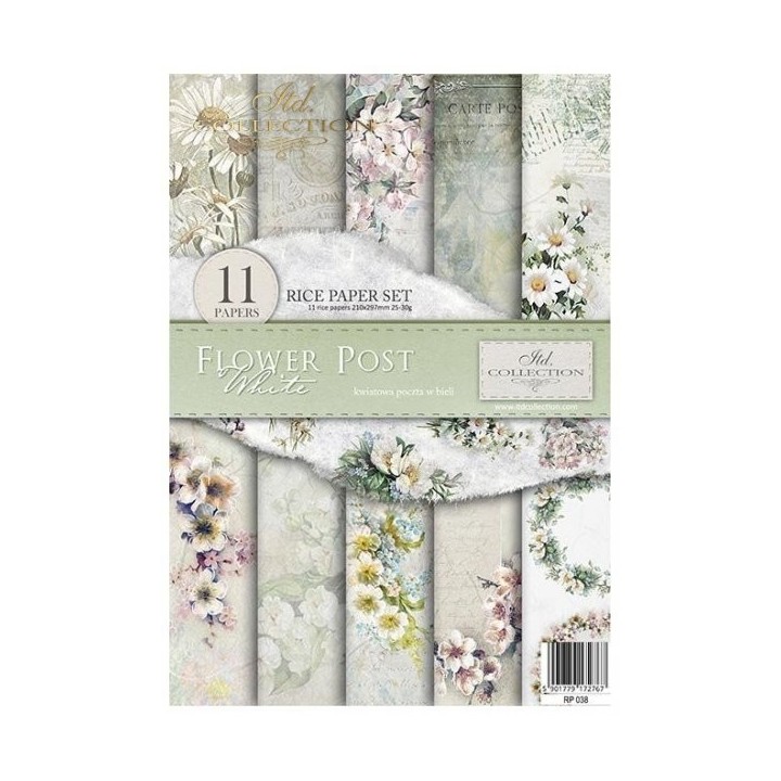 Creatieve set RP038 Bloemenpaal - Wit