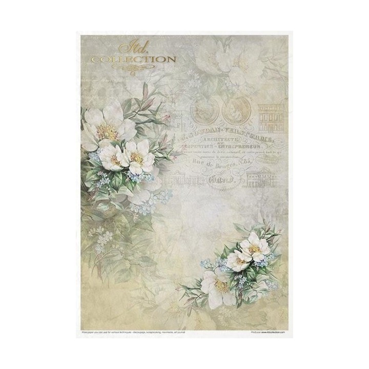 Creatieve set RP038 Bloemenpaal - Wit
