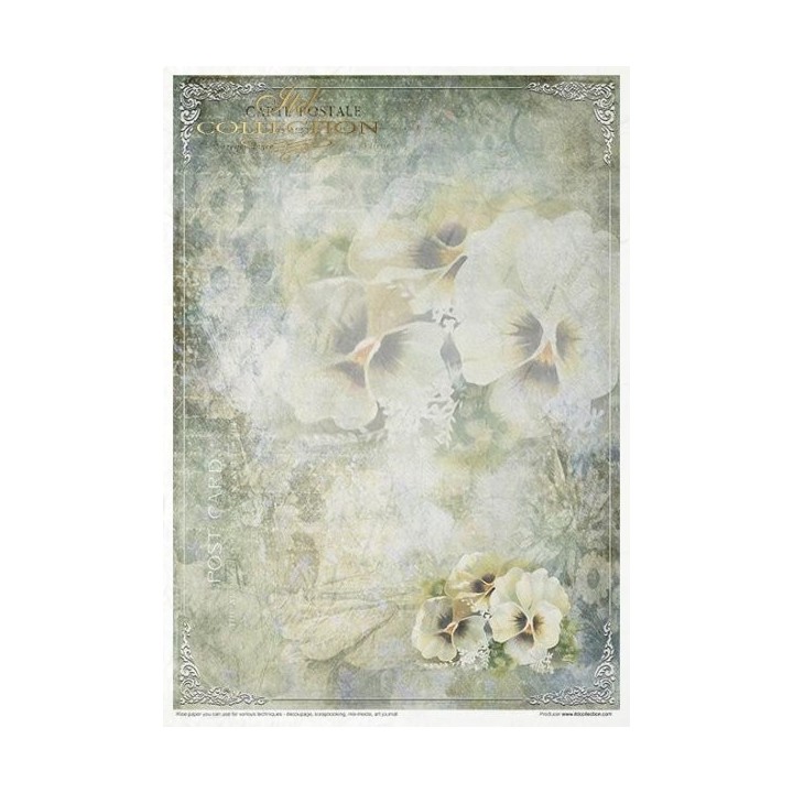 Creatieve set RP038 Bloemenpaal - Wit