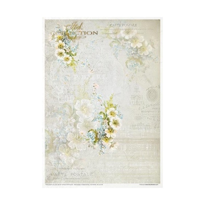 Creatieve set RP038 Bloemenpaal - Wit
