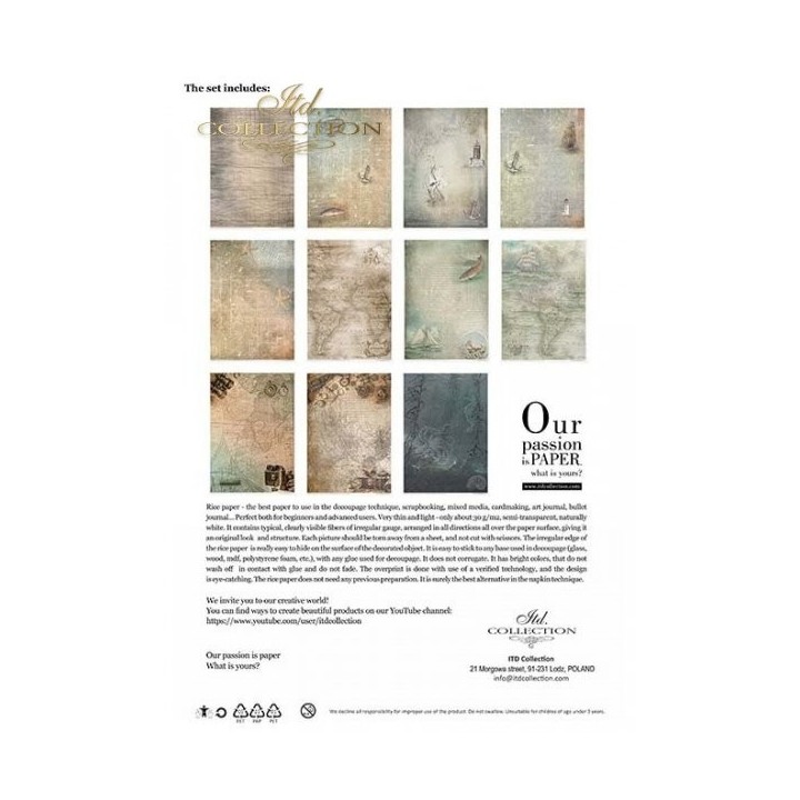 Creatieve set RP039 Nautische expeditie