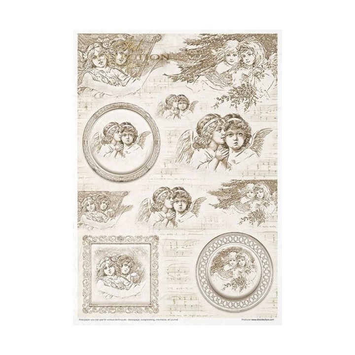 Creatieve set RP042 Vintage Engelen
