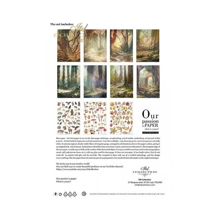 Creatieve set RP045 Mysterieus bos