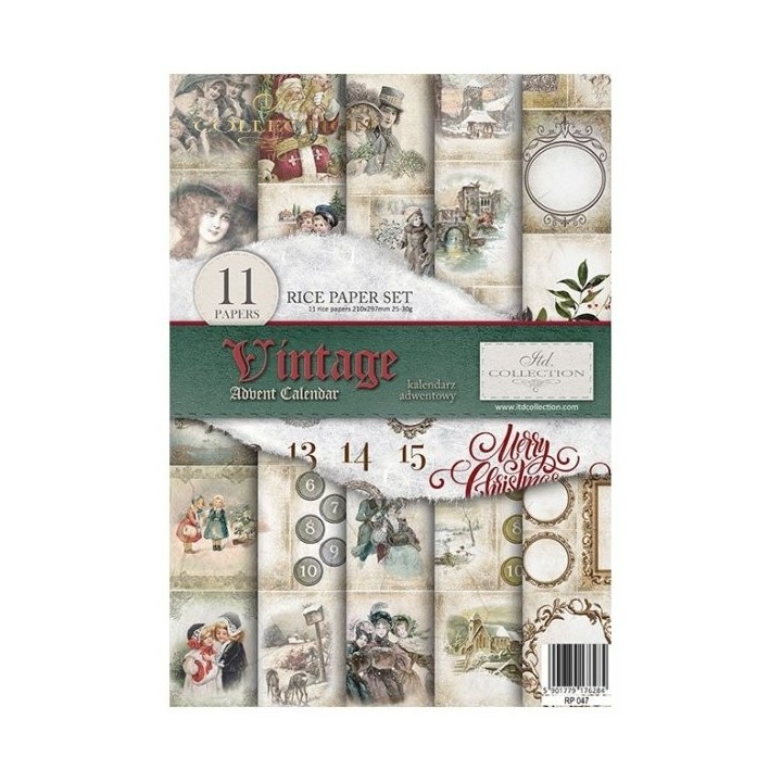 Creatieve set RP047 Vintage adventskalender