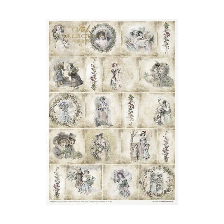 Creatieve set RP047 Vintage adventskalender