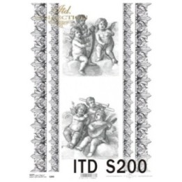 Decoupagepapier Soft ITD S0200