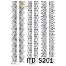 Decoupagepapier Soft ITD S0201