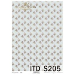 Decoupagepapier Soft ITD S0205