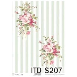 Decoupagepapier Soft ITD S0207