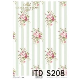 Decoupagepapier Zacht ITD S0208