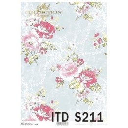 Decoupagepapier Zacht ITD S0211