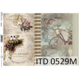 Decoupagepapier ITD D0529M