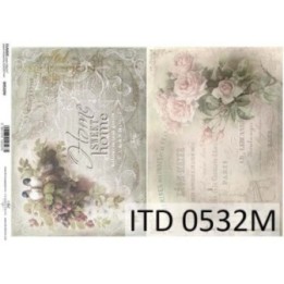 Decoupagepapier ITD D0532M