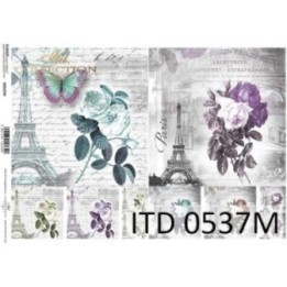 Decoupagepapier ITD D0537M