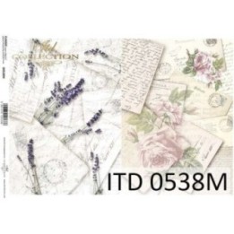 Decoupagepapier ITD D0538M