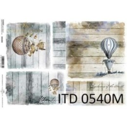 Decoupagepapier ITD D0540M