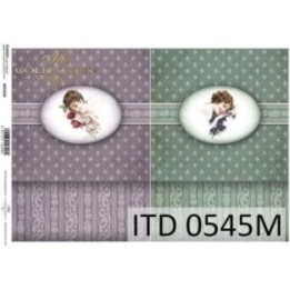 Decoupagepapier ITD D0545M