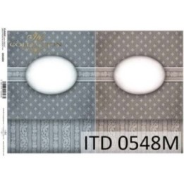 Decoupagepapier ITD D0548M