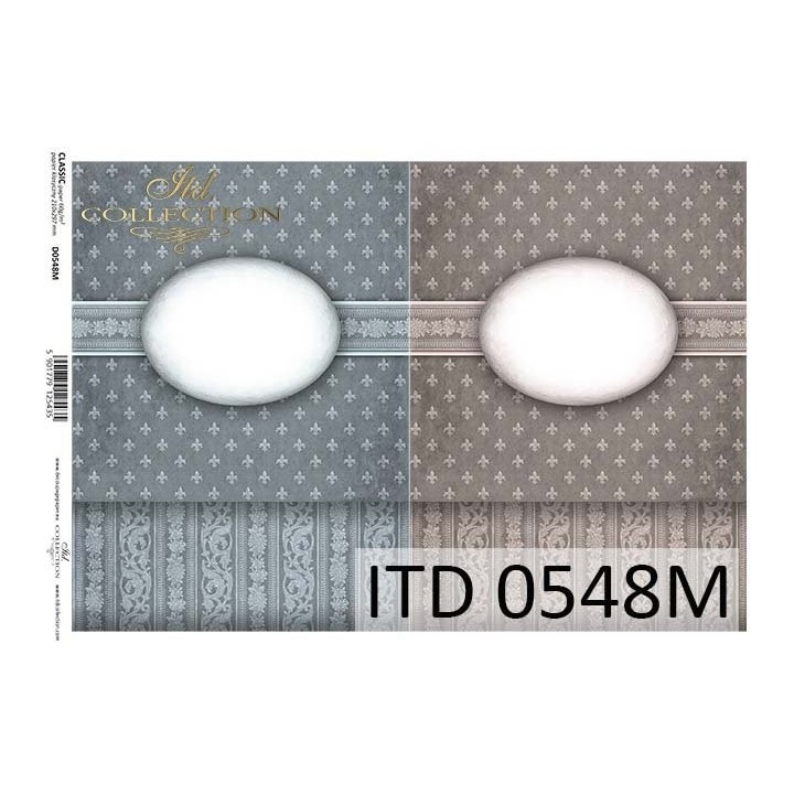 Decoupagepapier ITD D0548M