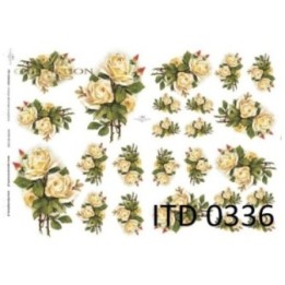 Decoupagepapier ITD D0336M