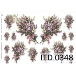 Decoupagepapier ITD D0348M