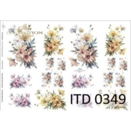 Decoupagepapier ITD D0349M