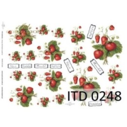 Decoupagepapier ITD D0248M