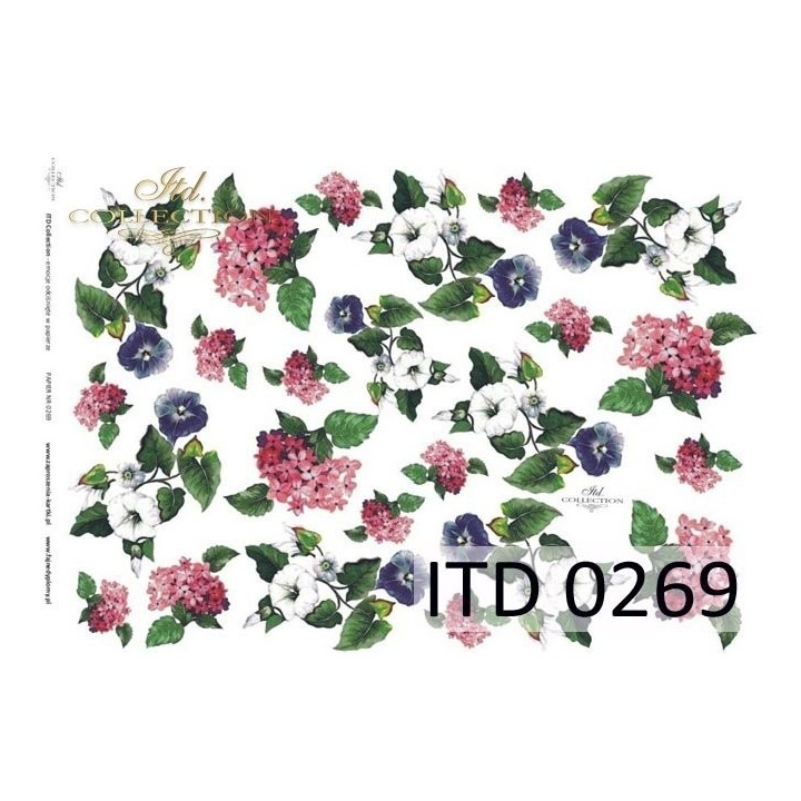 Decoupagepapier ITD D0269M