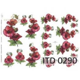 Decoupagepapier ITD D0290M