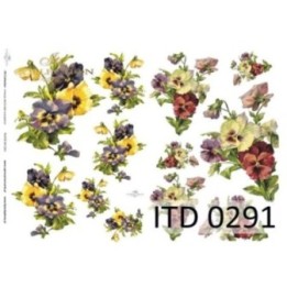 Decoupagepapier ITD D0291M