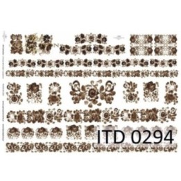 Decoupagepapier ITD D0294M