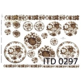 Decoupagepapier ITD D0297M
