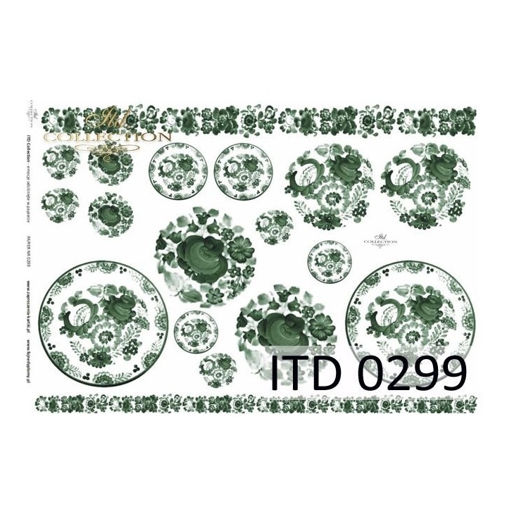 Decoupagepapier ITD D0299M