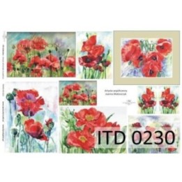 Decoupagepapier ITD D0230M
