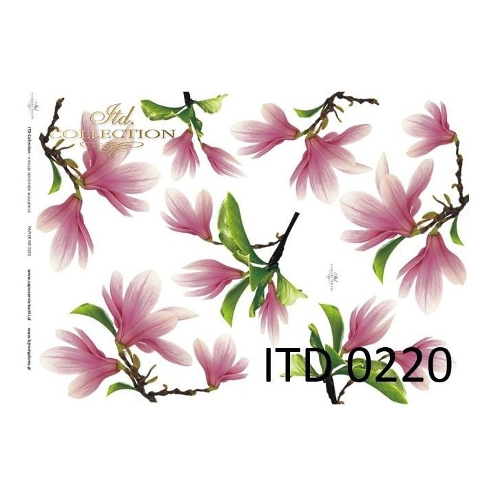 Decoupagepapier ITD D0220M