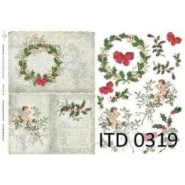 Decoupagepapier ITD D0319M