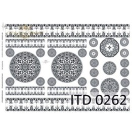 Decoupagepapier ITD D0262M