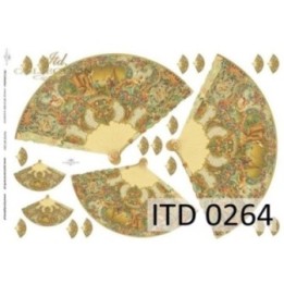 Decoupagepapier ITD D0264M