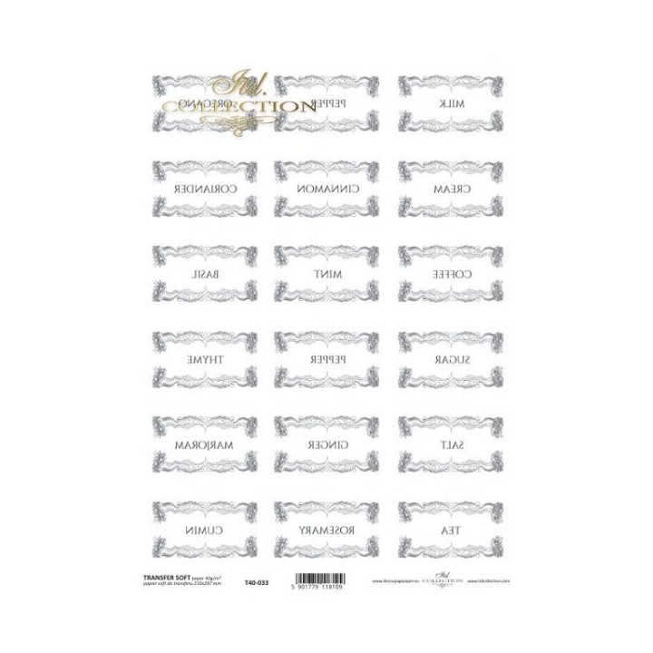Transferpapier ITD T4033