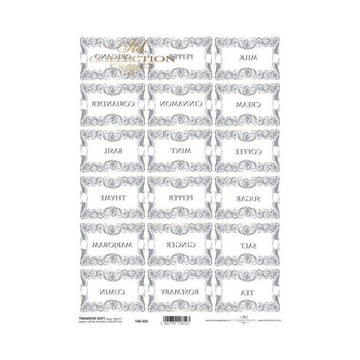 Transferpapier ITD T4035