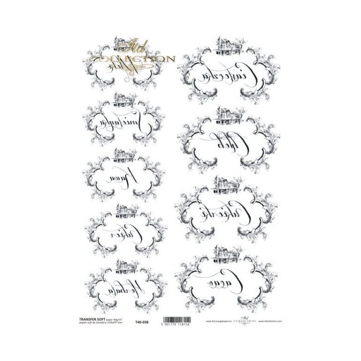 Transferpapier ITD T4038