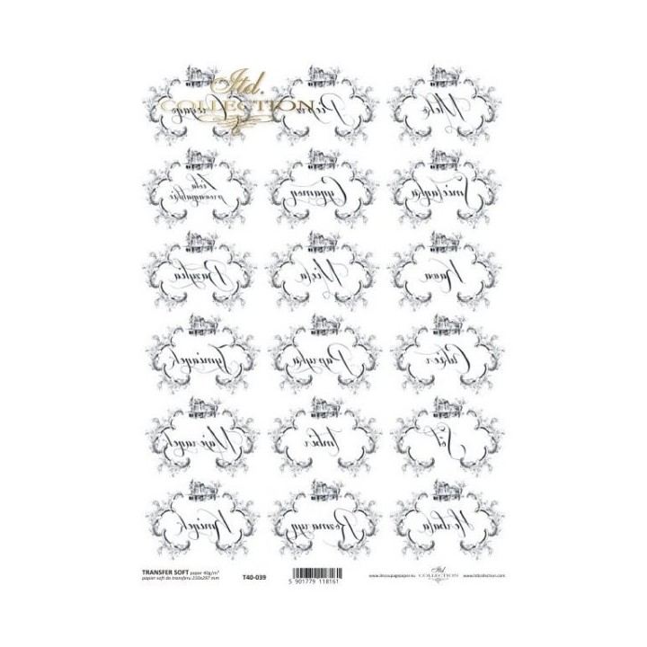Transferpapier ITD T4039