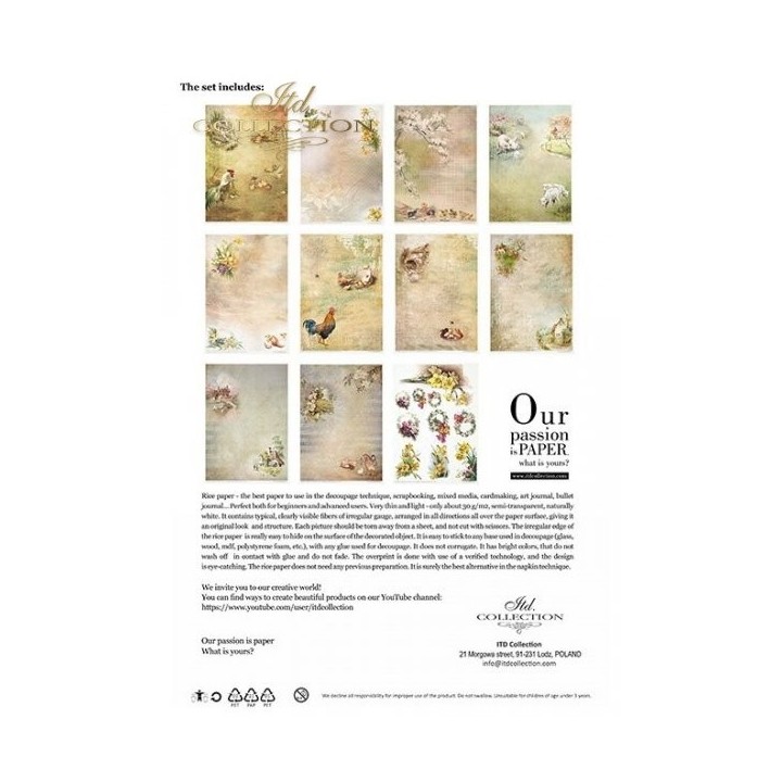 Creatieve set RP051 Lente-impressies