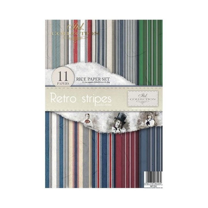 Creatieve set RP055 Retro strepen