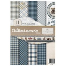 Creatieve set RP056 Jeugdherinneringen - BLAUW