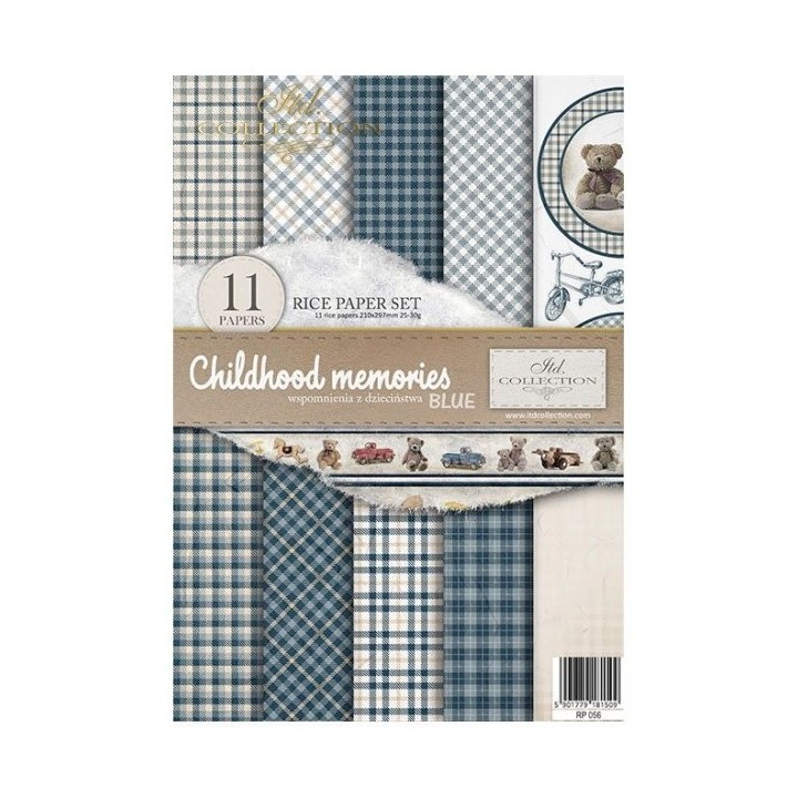 Creatieve set RP056 Jeugdherinneringen - BLAUW