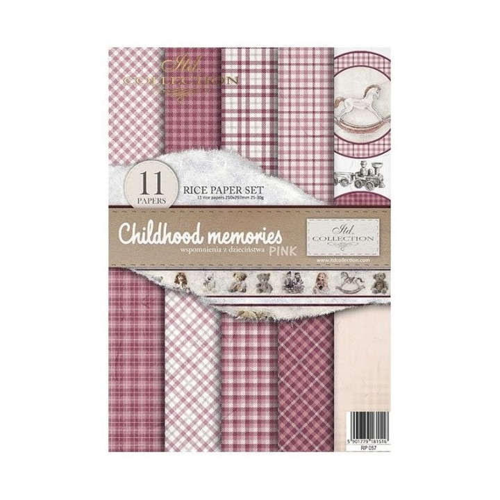 Creatieve set RP057 Jeugdherinneringen - ROZE