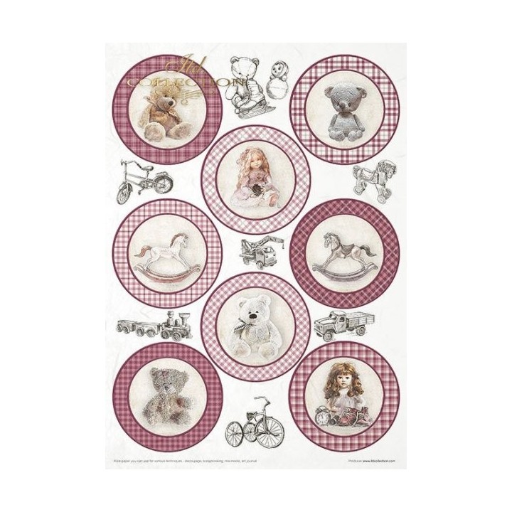Creatieve set RP057 Jeugdherinneringen - ROZE