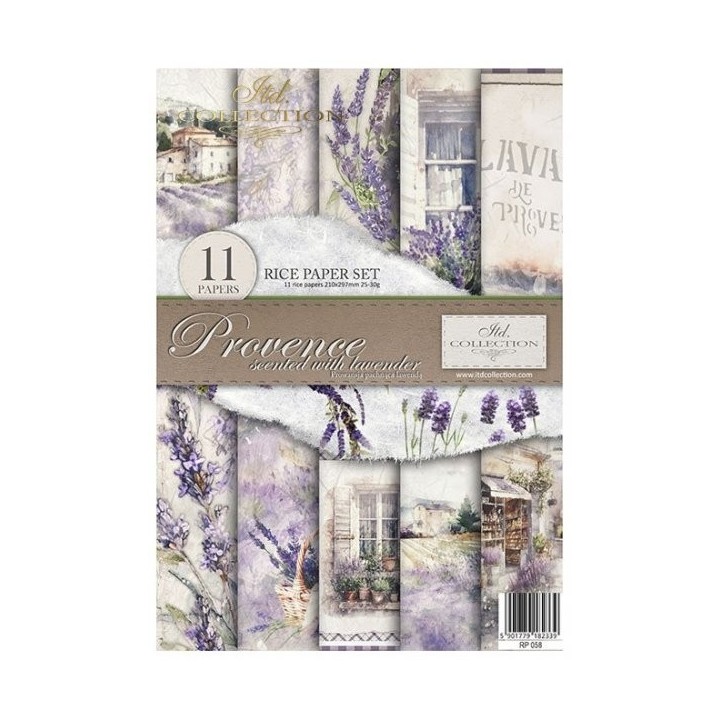 Creatieve set RP058 Provence met lavendelgeur.