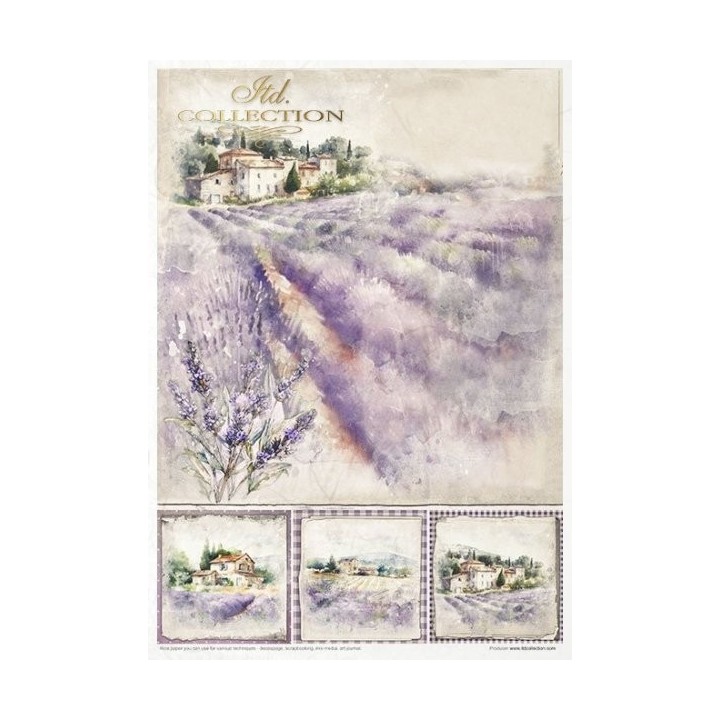 Creatieve set RP058 Provence met lavendelgeur.